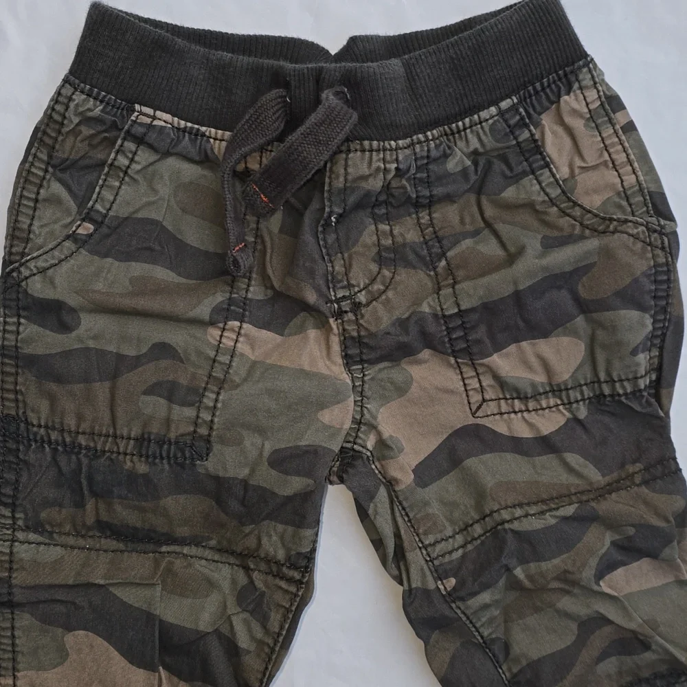Carters Kids Camo Pull-On Jogger Pants 18 M